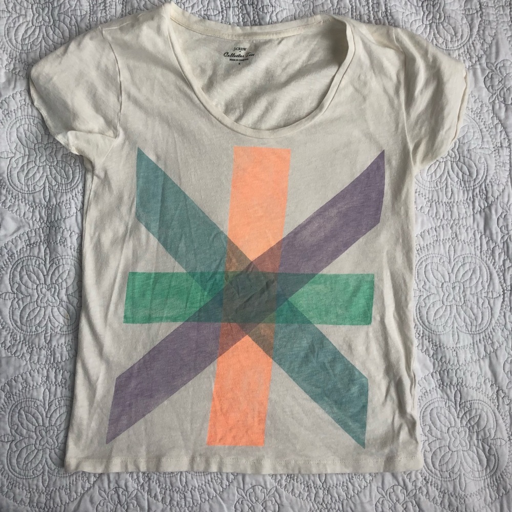J CREW COLLECTOR TEE